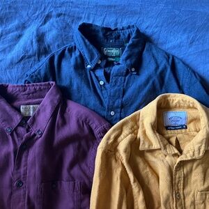 Buttondown Shirt Bundle (3) sz M
